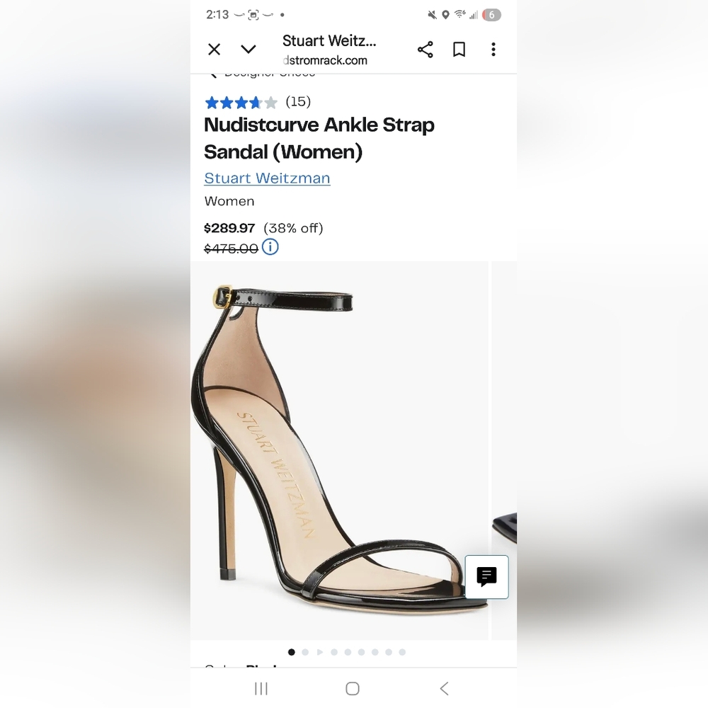 Stuart Weitzman Black Women's Shoes